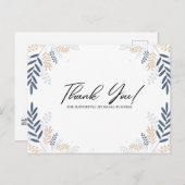 Vielen Dank! Postkarte (Vorne/Hinten)