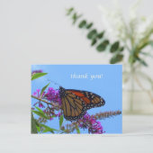 Vielen Dank Postkarte (Stehend Vorderseite)