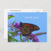 Vielen Dank Postkarte (Vorne/Hinten)