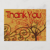 Vielen Dank Postkarte (Vorderseite)