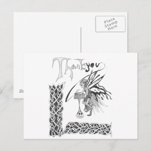 Vielen Dank, Postkarte (Vorne/Hinten)