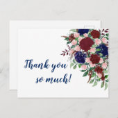 Vielen Dank, Postkarte (Vorne/Hinten)