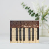 Vielen Dank Postkarte (Stehend Vorderseite)