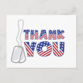 Vielen Dank Postkarte (Vorderseite)