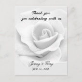 Vielen Dank Postkarte (Vorderseite)