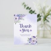 Vielen Dank, Postkarte (Stehend Vorderseite)