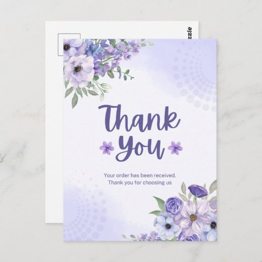 Vielen Dank, Postkarte (Vorne/Hinten)