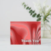 Vielen Dank Postkarte (Stehend Vorderseite)