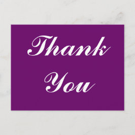 Vielen Dank, Postkarte