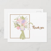 Vielen Dank Postkarte (Vorne/Hinten)