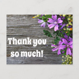 Vielen Dank Postkarte