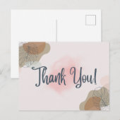 Vielen Dank Postkarte (Vorne/Hinten)