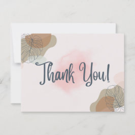 Vielen Dank Postkarte