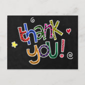 Vielen Dank Postkarte (Vorderseite)
