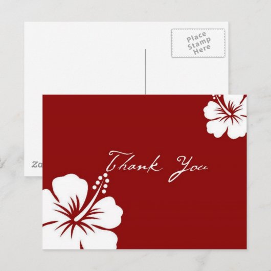 Vielen Dank, Postkarte (Vorne/Hinten)