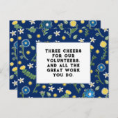 Vielen Dank Postkarte (Vorne/Hinten)