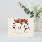 Vielen Dank, Postkarte (Stehend Vorderseite)