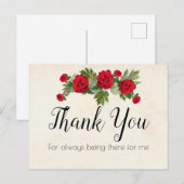 Vielen Dank, Postkarte (Vorne/Hinten)