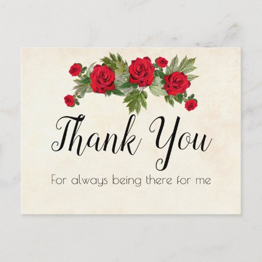 Vielen Dank, Postkarte (Vorderseite)