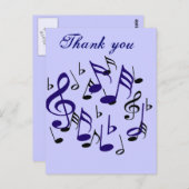 Vielen Dank Postkarte (Vorne/Hinten)