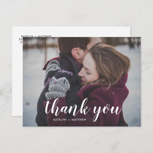 Vielen Dank Postkarten (Vorne/Hinten)