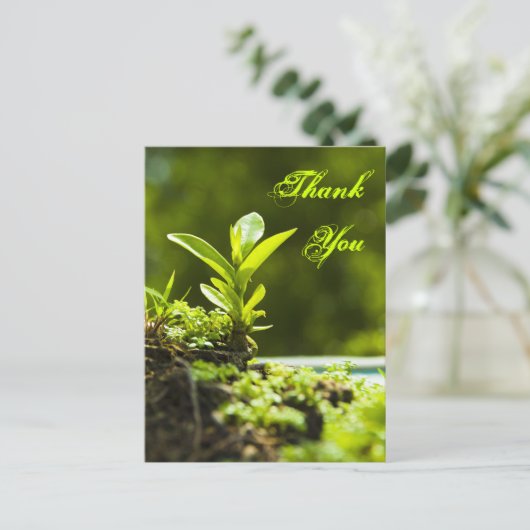 Vielen Dank - Postkarten (Stehend Vorderseite)