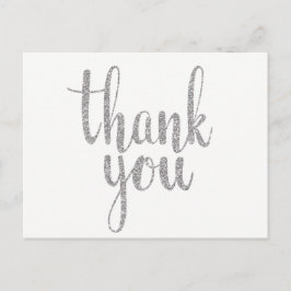 Vielen Dank, Postkarten, Glitzer Postkarte