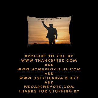 Vielen Dank, Präsident Joe Biden Dekokissen