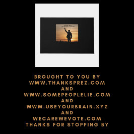 Vielen Dank, Präsident Joe Biden Fußmatte