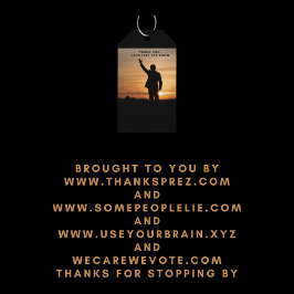 Vielen Dank, Präsident Joe Biden Geschenkanhänger