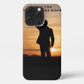 Vielen Dank, Präsident Joe Biden iPhone Hülle (Rückseite)
