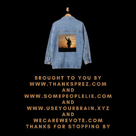 Vielen Dank, Präsident Joe Biden Jeansjacke