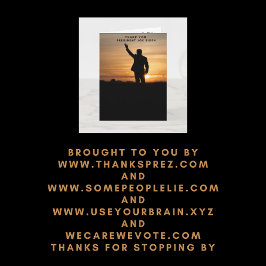 Vielen Dank, Präsident Joe Biden Karte