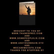 Vielen Dank, Präsident Joe Biden