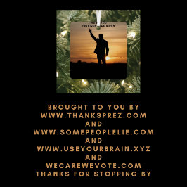 Vielen Dank, Präsident Joe Biden Ornament Aus Metall