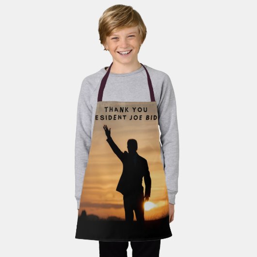Vielen Dank, Präsident Joe Biden Schürze (Getragen)