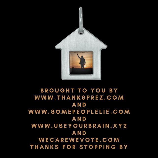 Vielen Dank, Präsident Joe Biden Tiermarke (Von Creator hochgeladen)