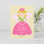 Vielen Dank, Princess Card Dankeskarte (Stehend Vorderseite)