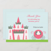 Vielen Dank, Princess Card Dankeskarte (Vorne/Hinten)