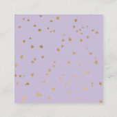 *~* Vielen Dank QR Belohnung Pastel Flat Loyalty C Treuekarte (Rückseite)