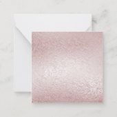 Vielen Dank qr Code kleine Unternehmen minimalisti Mitteilungskarte (Rückseite)