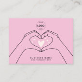 Vielen Dank, Qr-Code-Logo Moderne Social Media-Ges Visitenkarte (Vorderseite)