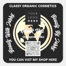 Vielen Dank QRCode Logo Silver Map Globe Black