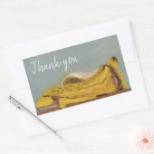 Vielen Dank Rechteckiger Aufkleber (Umschlag)