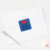 Vielen Dank, Red Graduation Cap #1 Stickers (Umschlag)