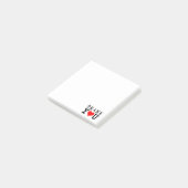 Vielen Dank Red Heart Post-it Klebezettel (angewinkelt)