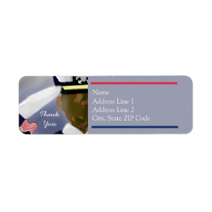 Vielen Dank Red White Blue Strip Camouflage Vetera