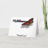 Vielen Dank, Redwood Forest Card Dankeskarte (Rückseite)