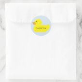 Vielen Dank Rubber Duck Party Baby Shower Stickers (Tasche)