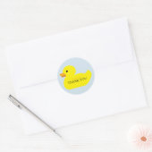 Vielen Dank Rubber Duck Party Baby Shower Stickers (Umschlag)